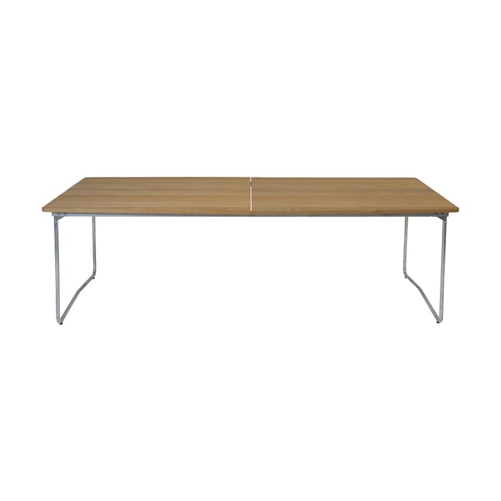 Table B31 matbord 230 cm - Oljad ek-varmförzinkad stativ - Grythyttan Stålmöbler