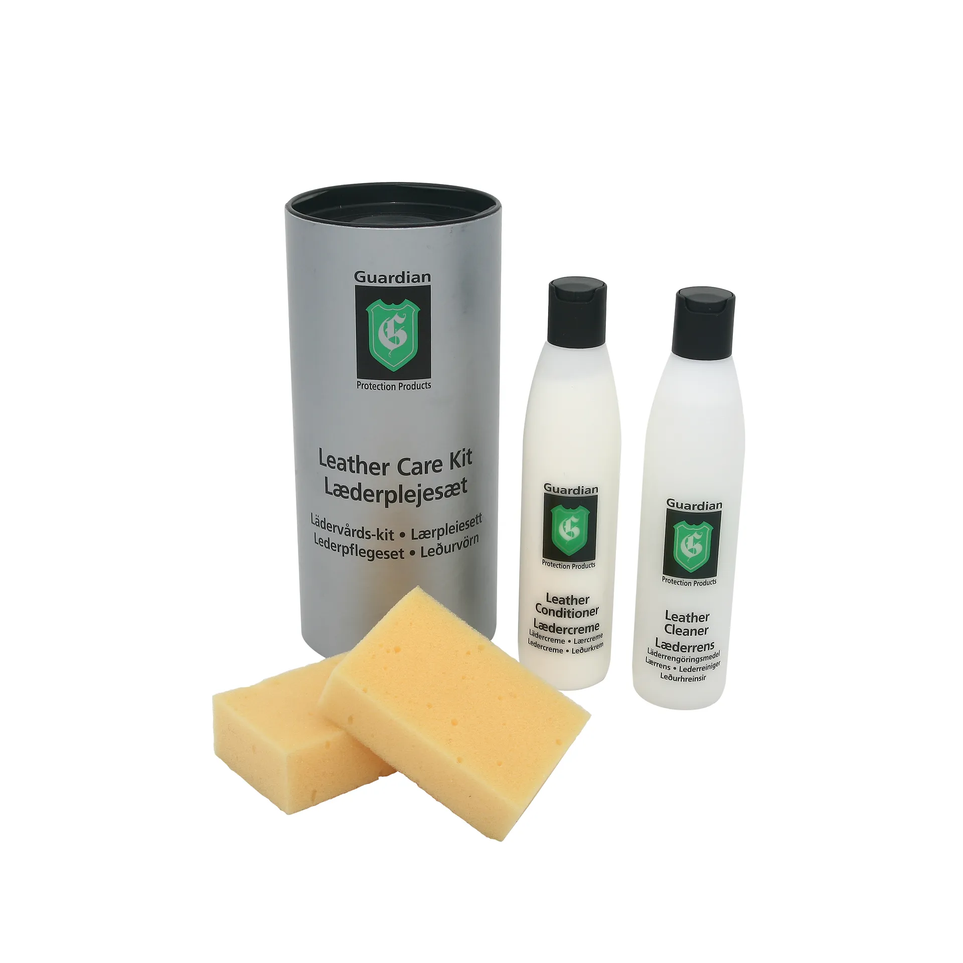 Guardian Nr 4 läder behandlingsset, transparent Guardian