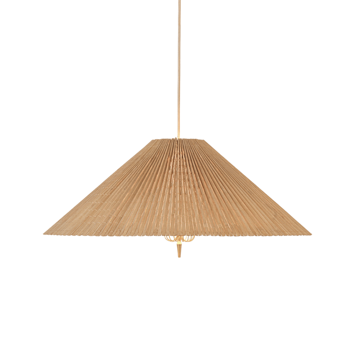 1972 taklampa Ø60 cm - Bambu-mässing - GUBI
