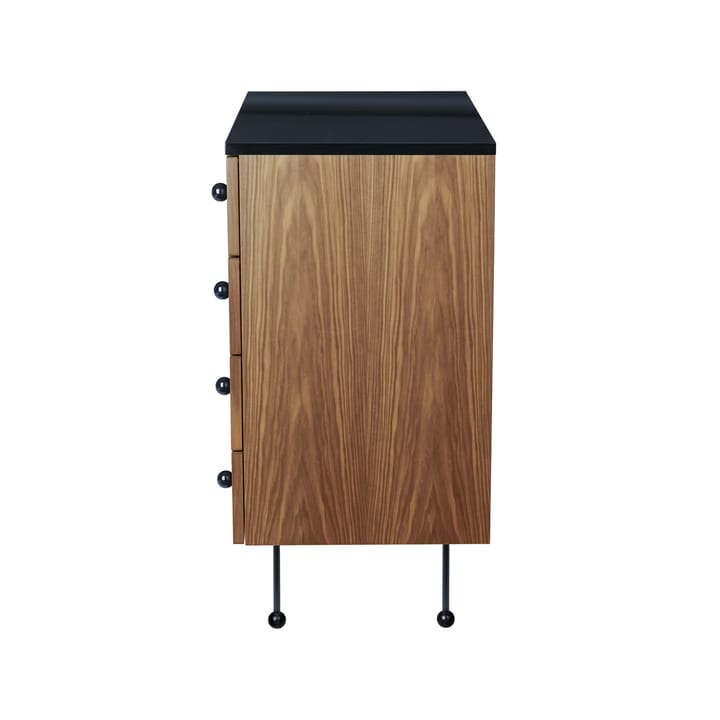 62 Dresser byrå, american walnut, 4 lådor GUBI