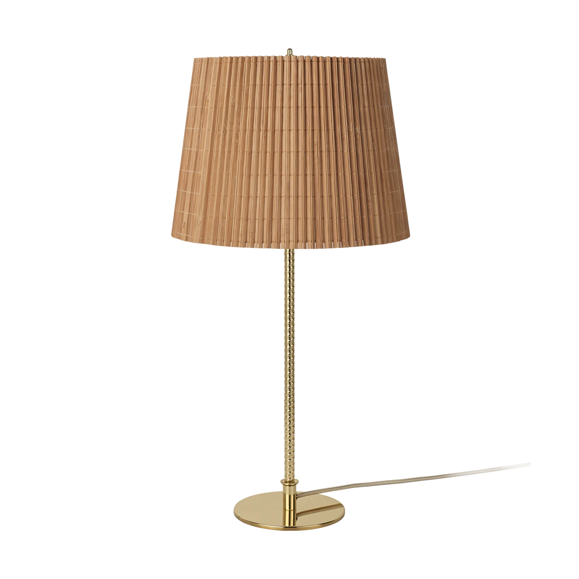 9205 bordslampa, Bambu-mässing GUBI