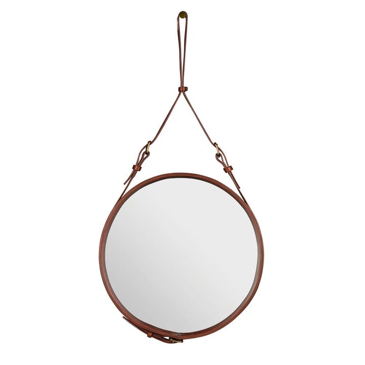 Adnet Circulaire spegel S - brun - GUBI