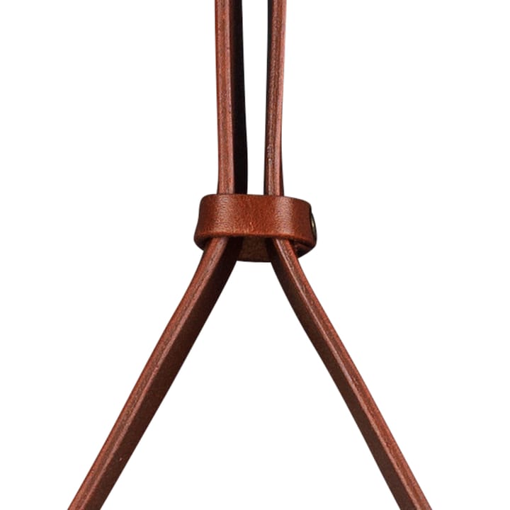 Adnet rund spegel, brown, large GUBI