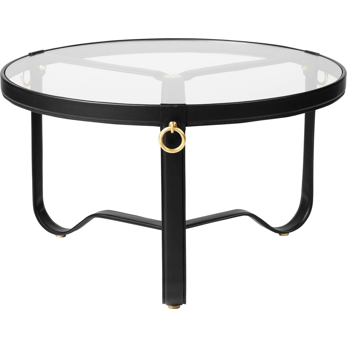 GUBI Adnet soffbord o70 cm Svart | Skandinavisk Design | Soffbord | Svart