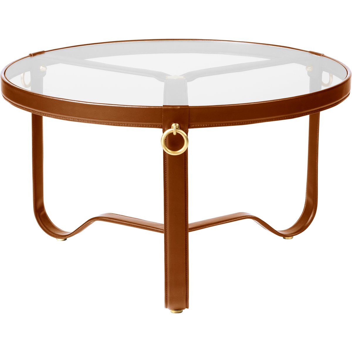 GUBI Adnet soffbord o70 cm Tan | Skandinavisk Design | Soffbord | Brun