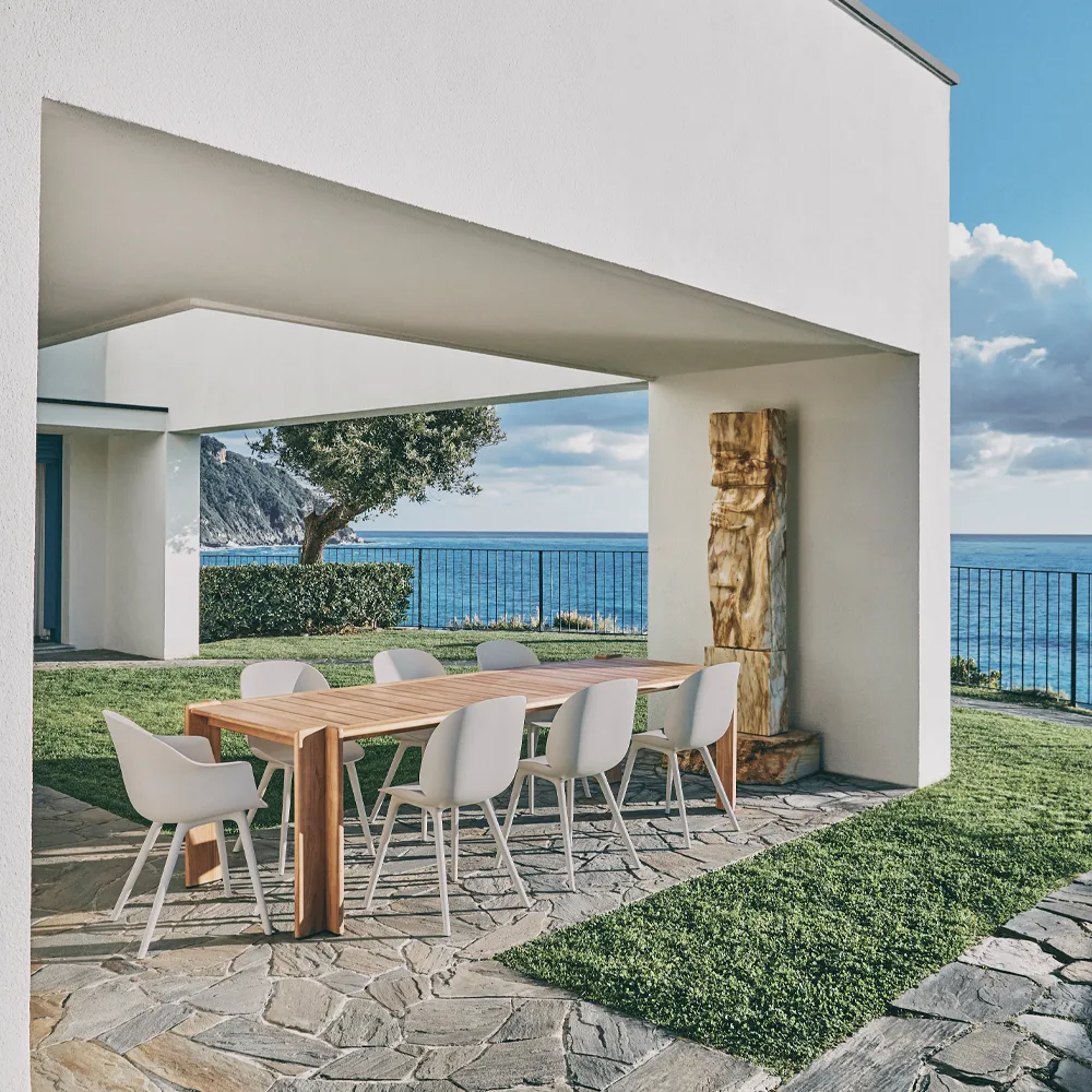 Atmosfera matbord, Teak, 209x105 cm GUBI