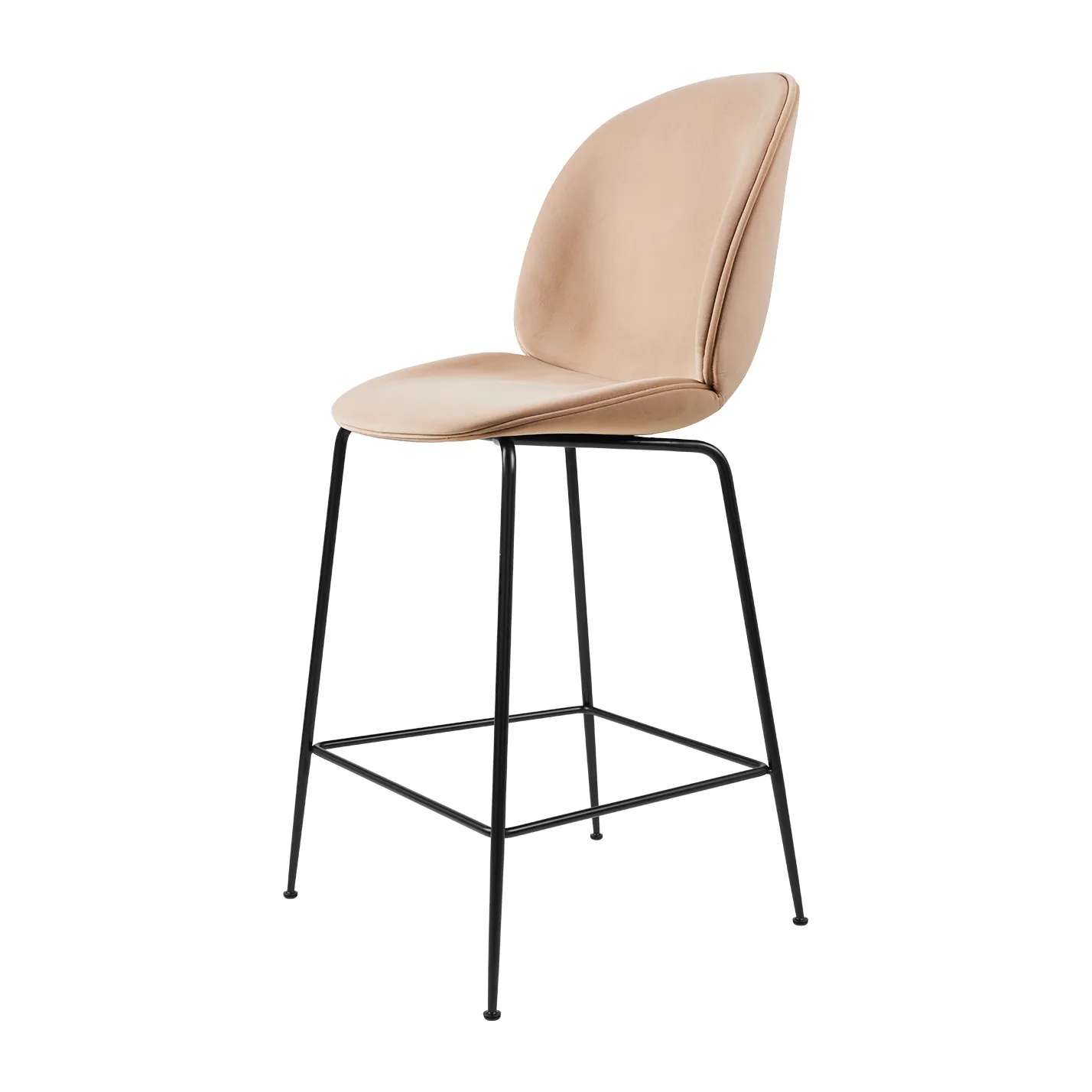 Köp Beetle counter chair helklädd barstol låg från GUBI Svenssons