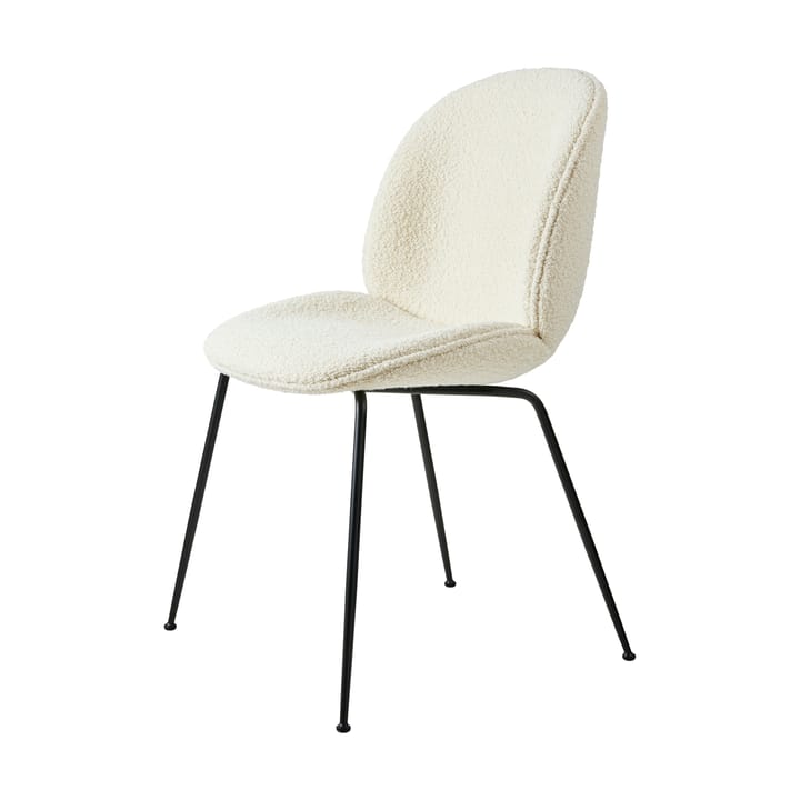 Beetle dining chair fully upholstered conic base - Karakorum 001-svart stativ - GUBI