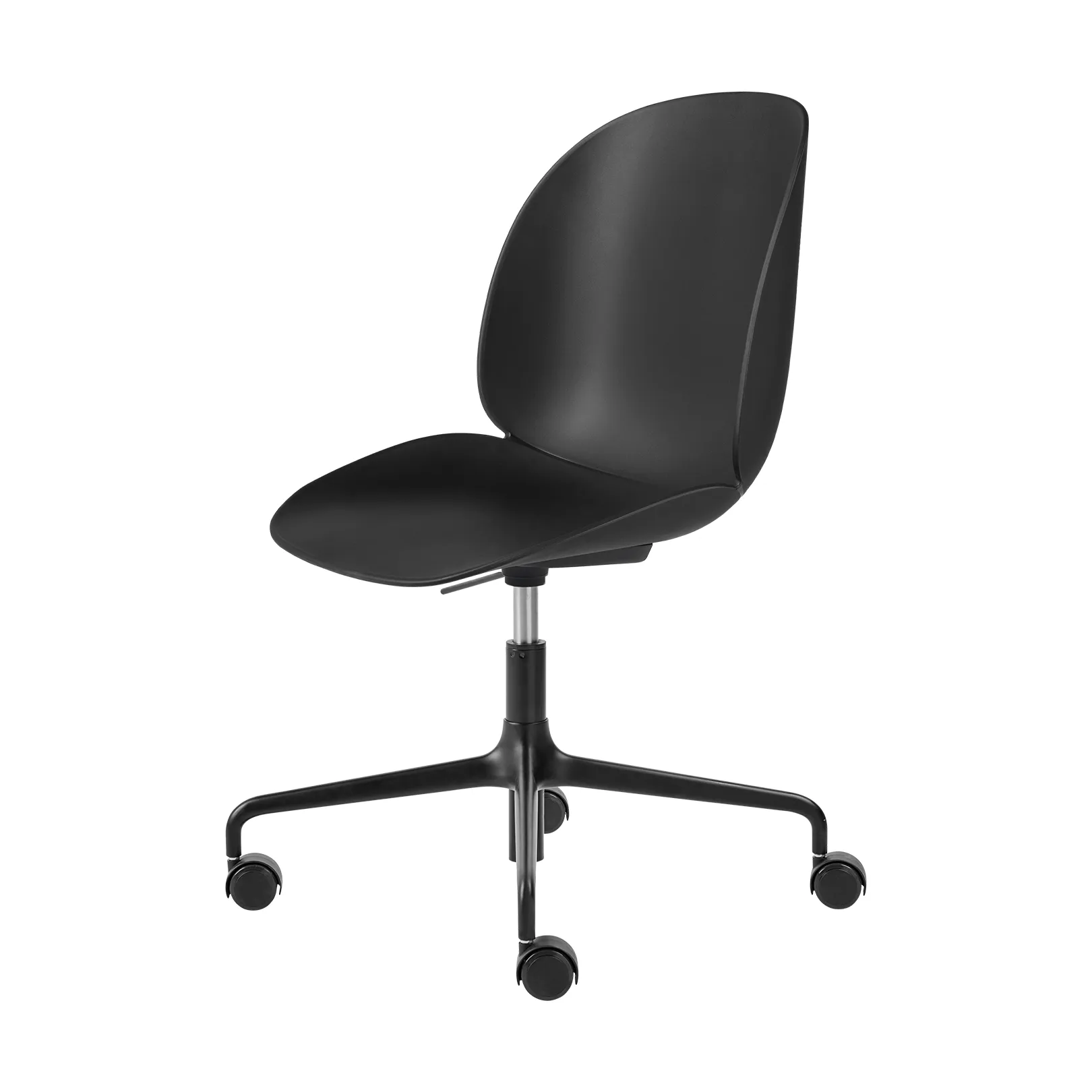 Beetle Meeting Chair kontorsstol, Black-black GUBI