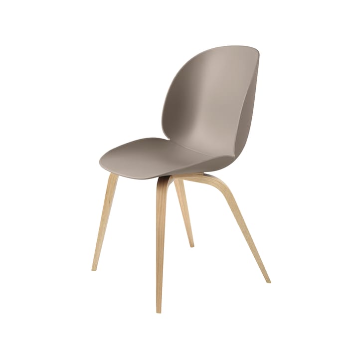 Beetle stol - New beige, mattlackat ekstativ - GUBI
