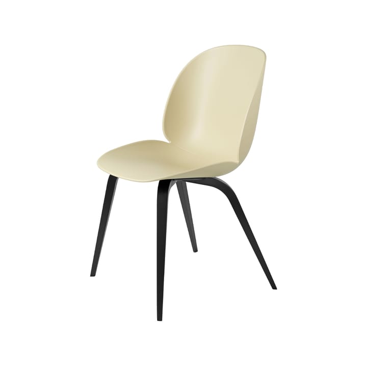 Beetle stol, pastel green, svartbetsat boksstativ GUBI