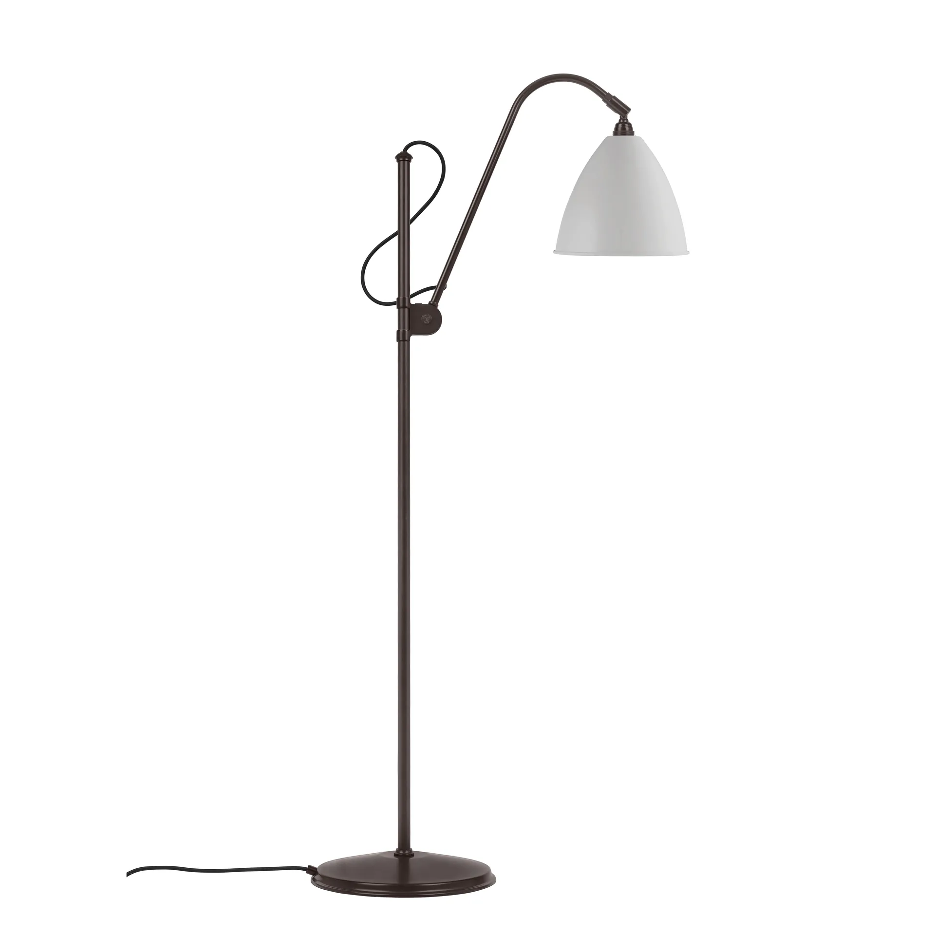 Bestlite BL3M golvlampa, classic white-svart GUBI