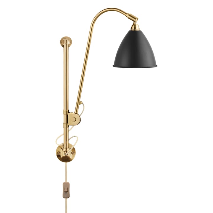 Bestlite BL5 vägglampa - Kolsvart-mässing - GUBI
