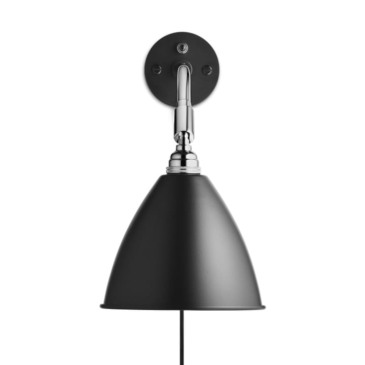 Bestlite BL7 vägglampa - svart-krom - GUBI