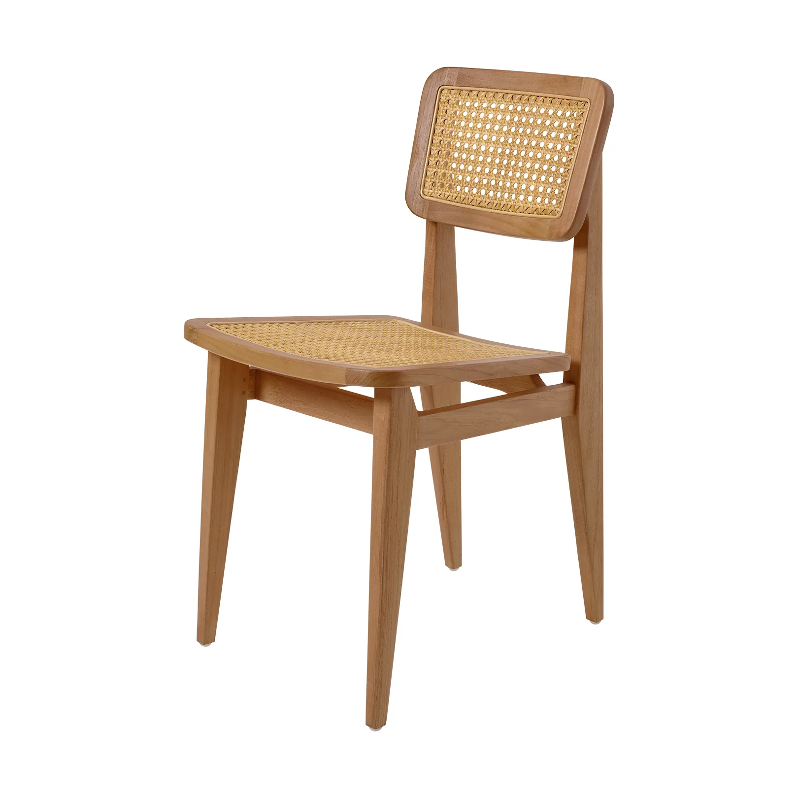 C-chair Outdoor stol, All french cane-natural teak GUBI