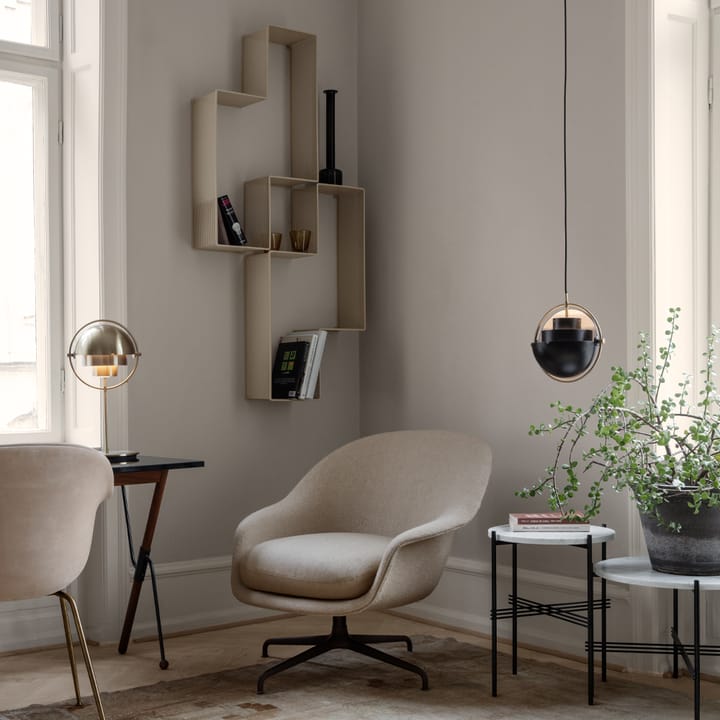 Dédal hylla, soft black GUBI