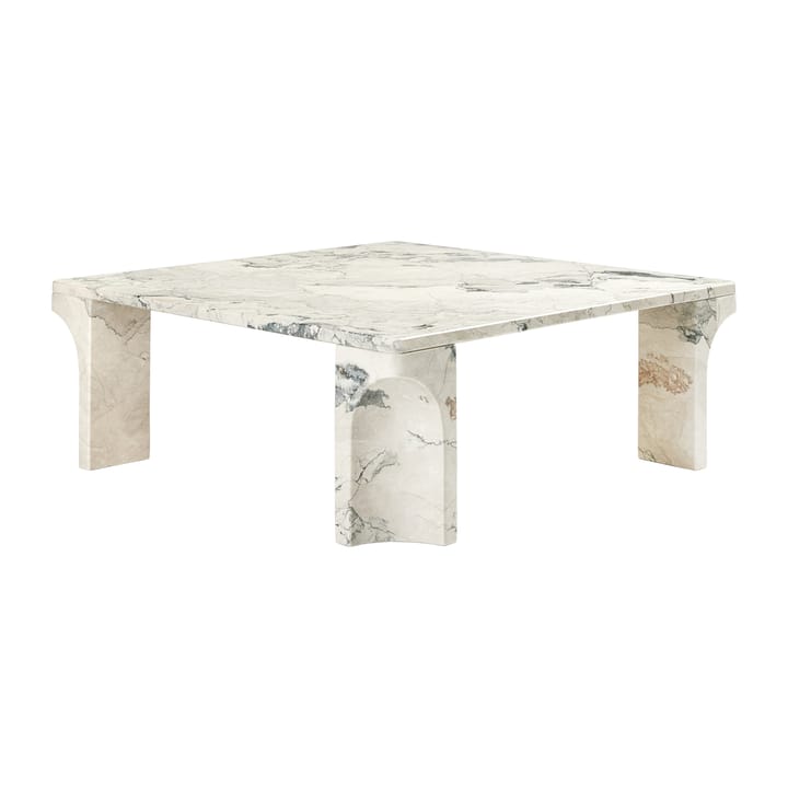 Doric soffbord 80x80 cm, Electric grey GUBI