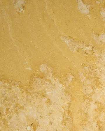 Doric soffbord - Honey Amber marmor, 80x80 cm - GUBI