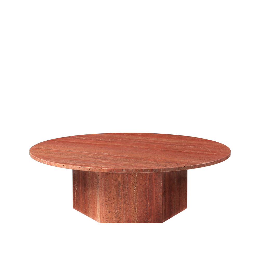 GUBI Epic soffbord Red, o110 | Skandinavisk Design | Soffbord | Röd