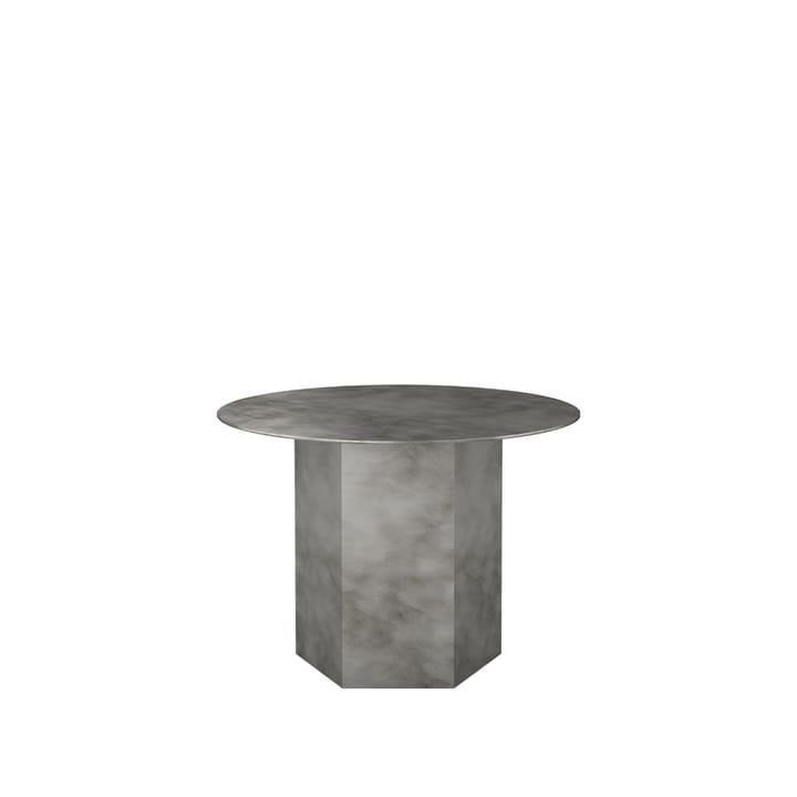 Epic Steel soffbord - Misty grey, Ø60cm - GUBI