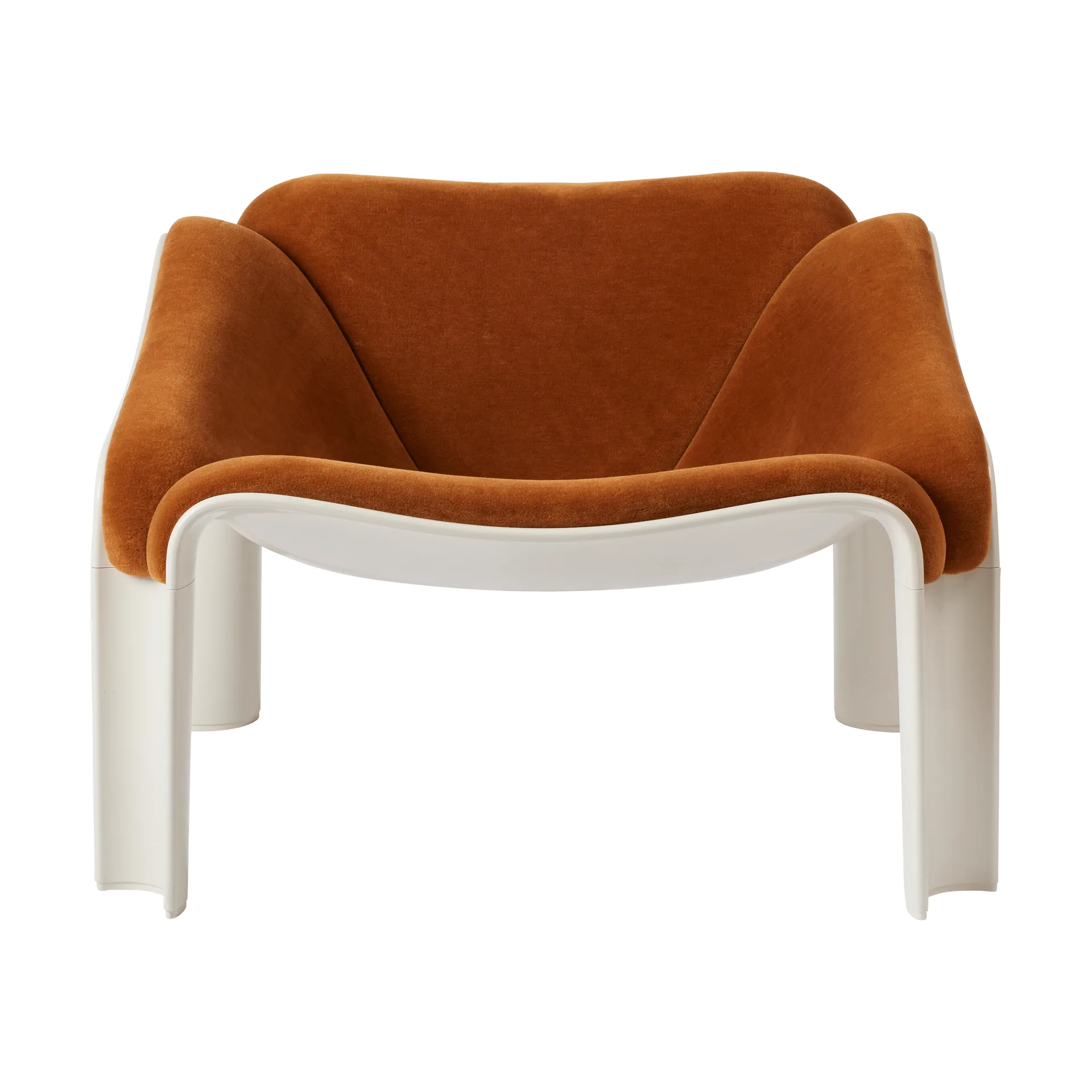 F300 loungestol, Alabaster white-Alpaca Alto 021 GUBI