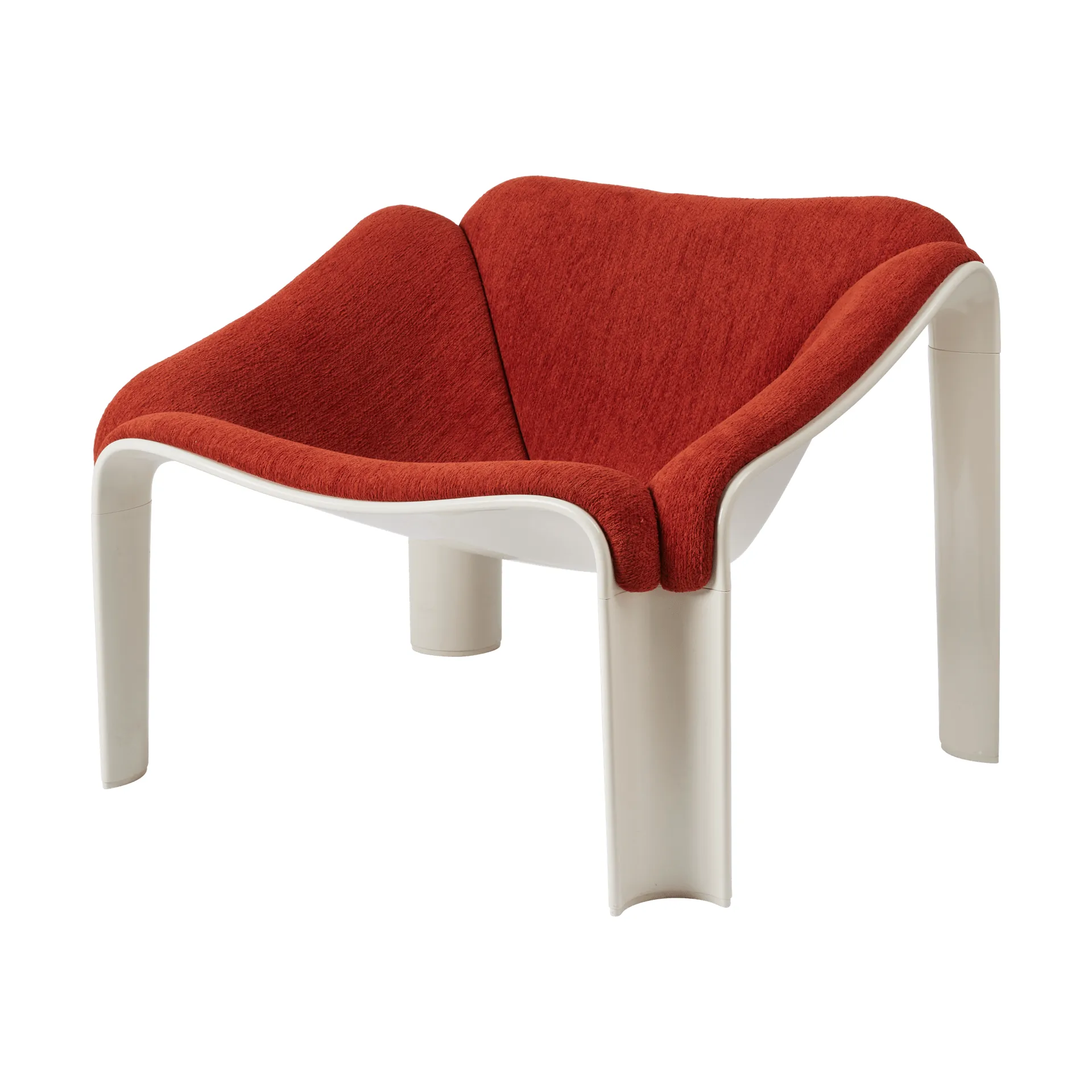 F300 loungestol, Alabaster white-Dedar Alouette GUBI