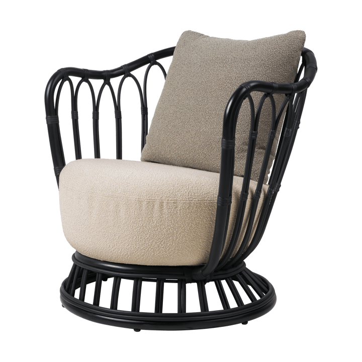 Grace Outdoor fåtölj - Lorkey Limonta 41-43-black - GUBI