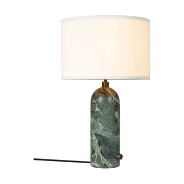 Gravity S bordslampa - Emerald marble-white - GUBI