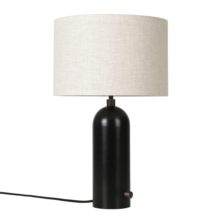 Gravity S bordslampa - Svart-canvas - GUBI