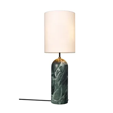 Gravity XL golvlampa - Emerald marble-white - GUBI