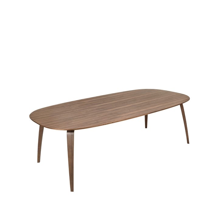 Gubi Elliptical matbord - american walnut - GUBI