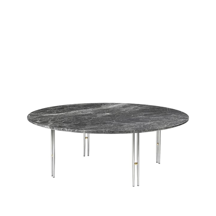 IOI soffbord - Grey emperador marble-kromstativ Ø100 - GUBI