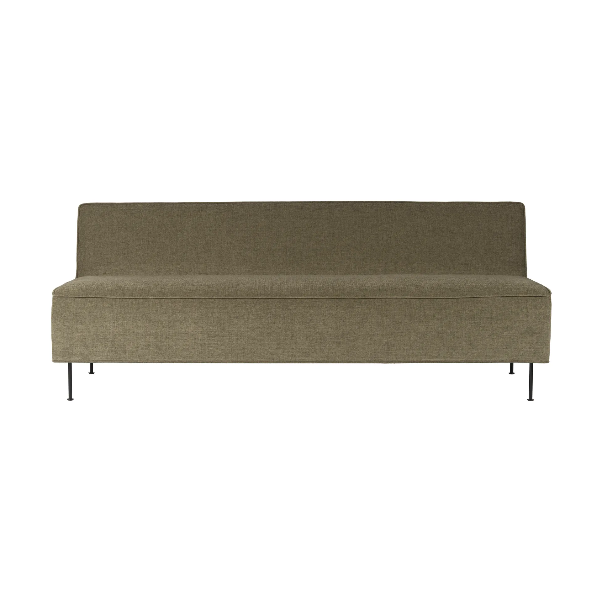 Modern Line soffa 180x83x70 cm, Belsuede special FR 002-black GUBI