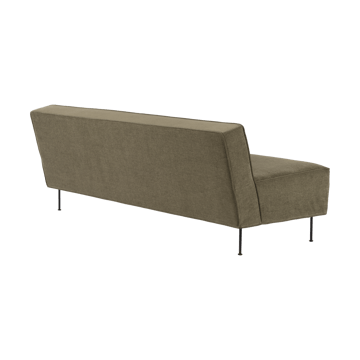 Modern Line soffa 180x83x70 cm - Belsuede special FR 002-black - GUBI