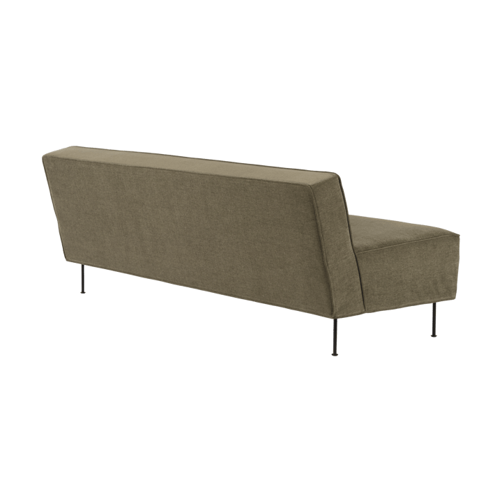 Modern Line soffa 180x83x70 cm, Belsuede special FR 002-black GUBI