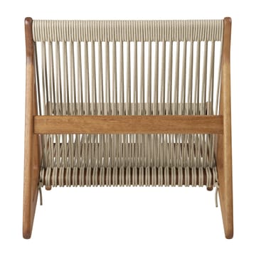 MR01 Initial Outdoor lounge chair - Oljat irokoträ - GUBI