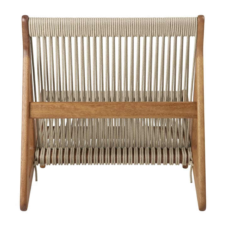 MR01 Initial Outdoor lounge chair, Oljat irokoträ GUBI