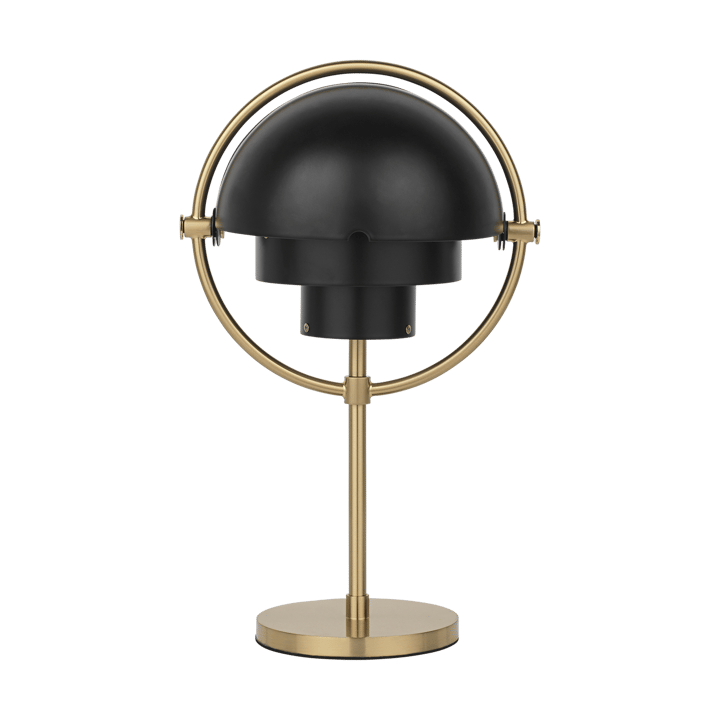 Multi-Lite portabel lampa - Black semi matt-brass - GUBI
