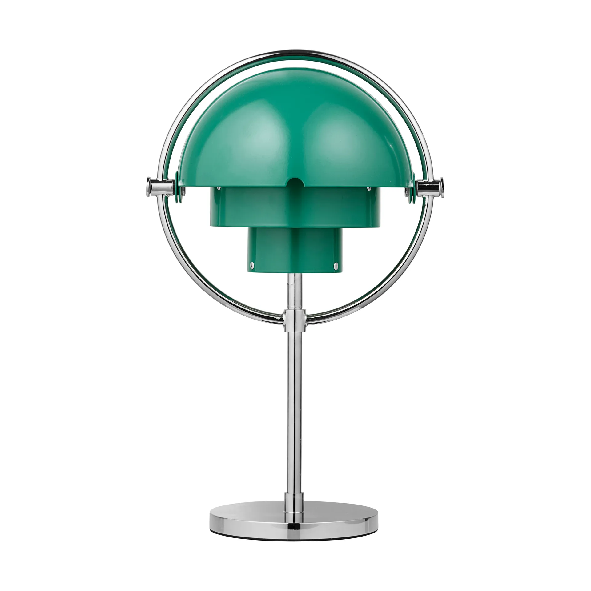 Multi-Lite portabel lampa, Teal green-chrome GUBI