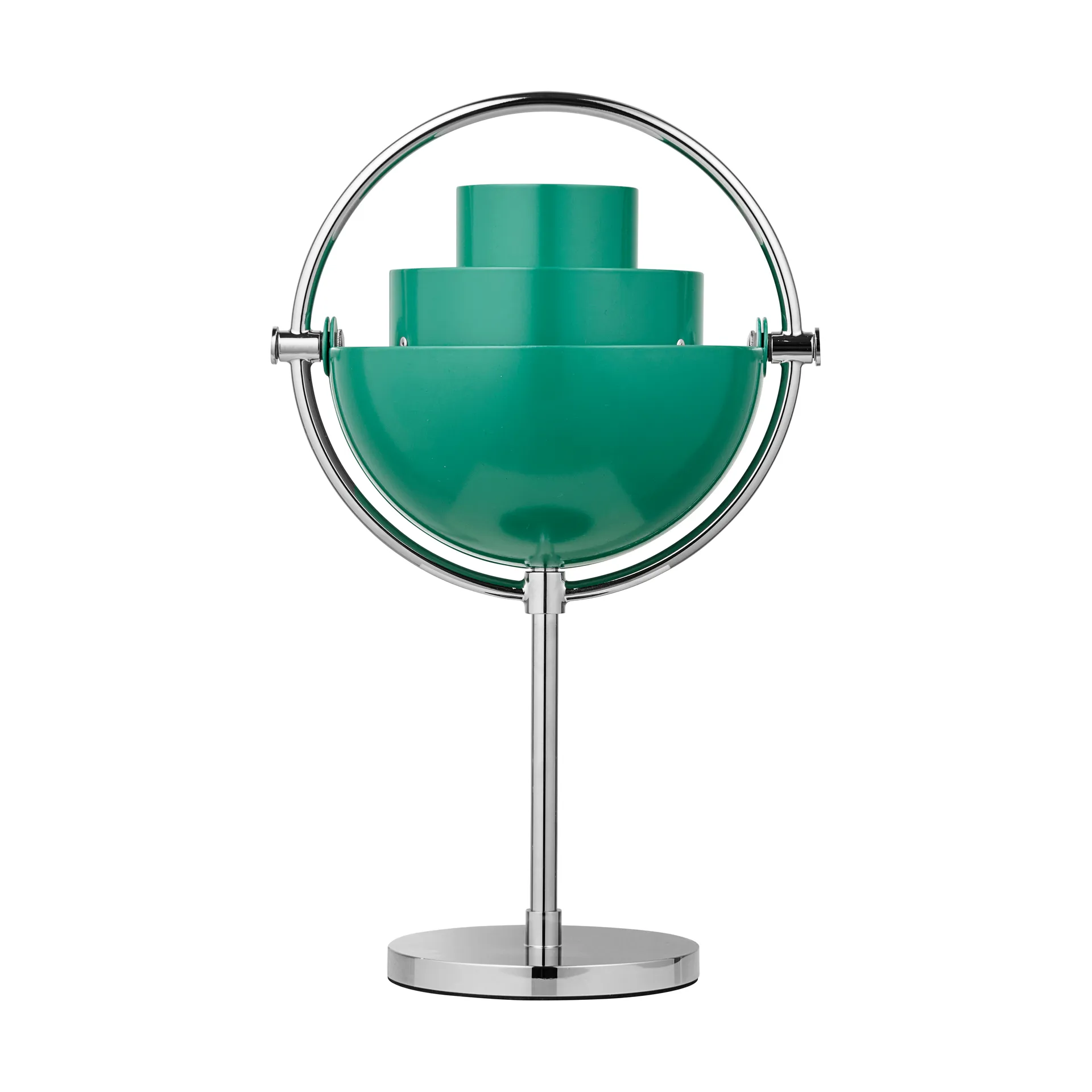 Multi-Lite portabel lampa, Teal green-chrome GUBI