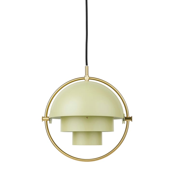 Multi-Lite taklampa small - Brass-desert sage - GUBI