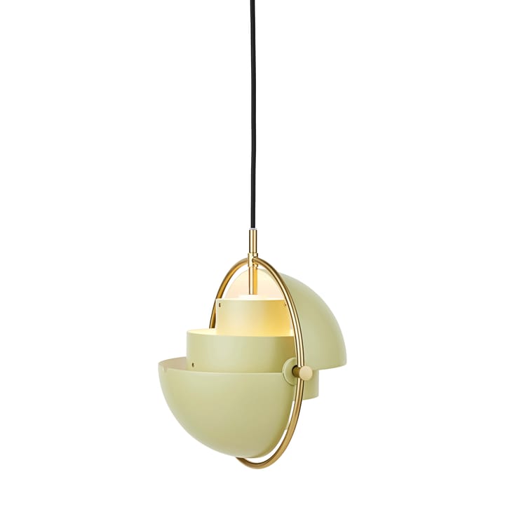 Multi-Lite taklampa small - Brass-desert sage - GUBI