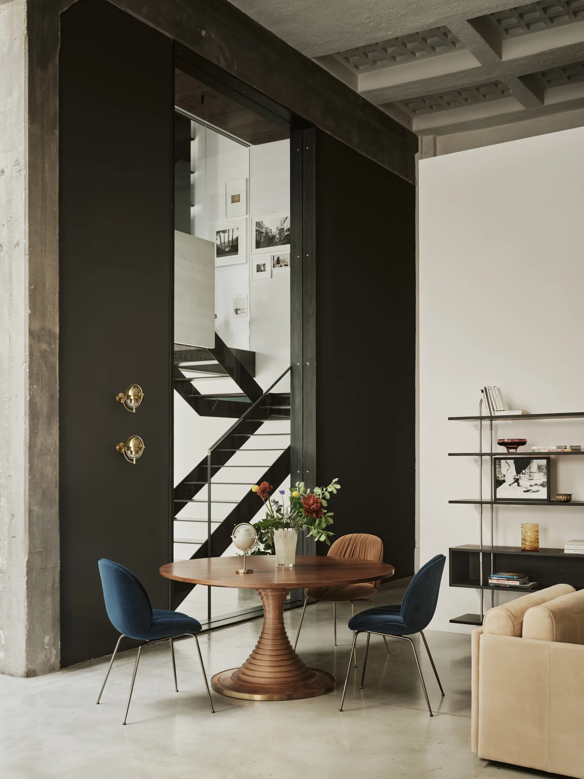 Multi-Lite vägglampa, Mässing GUBI