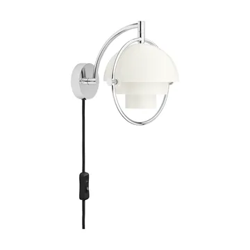 Multi-Lite vägglampa - Vit-krom - GUBI