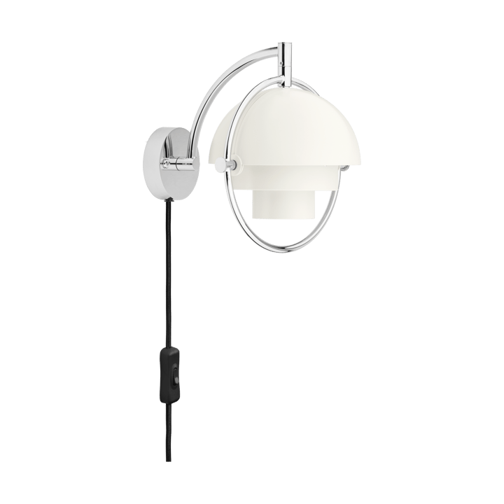 Multi-Lite vägglampa - Vit-krom - GUBI
