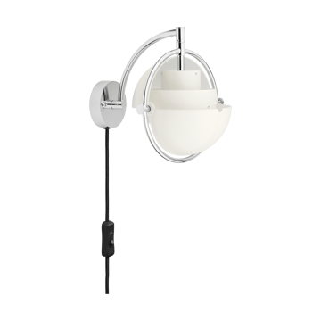 Multi-Lite vägglampa - Vit-krom - GUBI