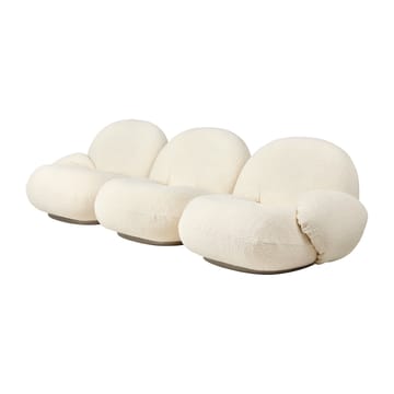 Pacha soffa 3-sits med armstöd - Karakorum 001-pearl gold - GUBI