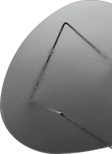 Pedrera soffbord - Krom-strukturglas smoke - GUBI