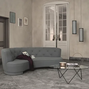 Pedrera soffbord - Svart - GUBI