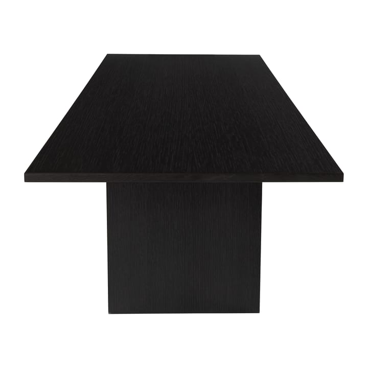 Private matbord 100x320 cm, Brun-svartbetsad ek GUBI